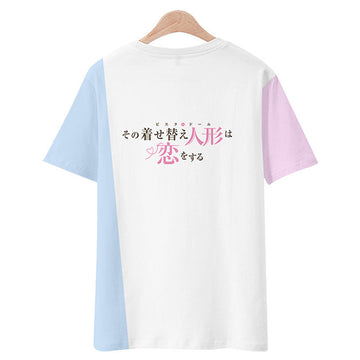 Anime My Dress-Up Darling Marin Kitagawa Camiseta Cosplay Navidad Fiesta 3D Impreso Casual